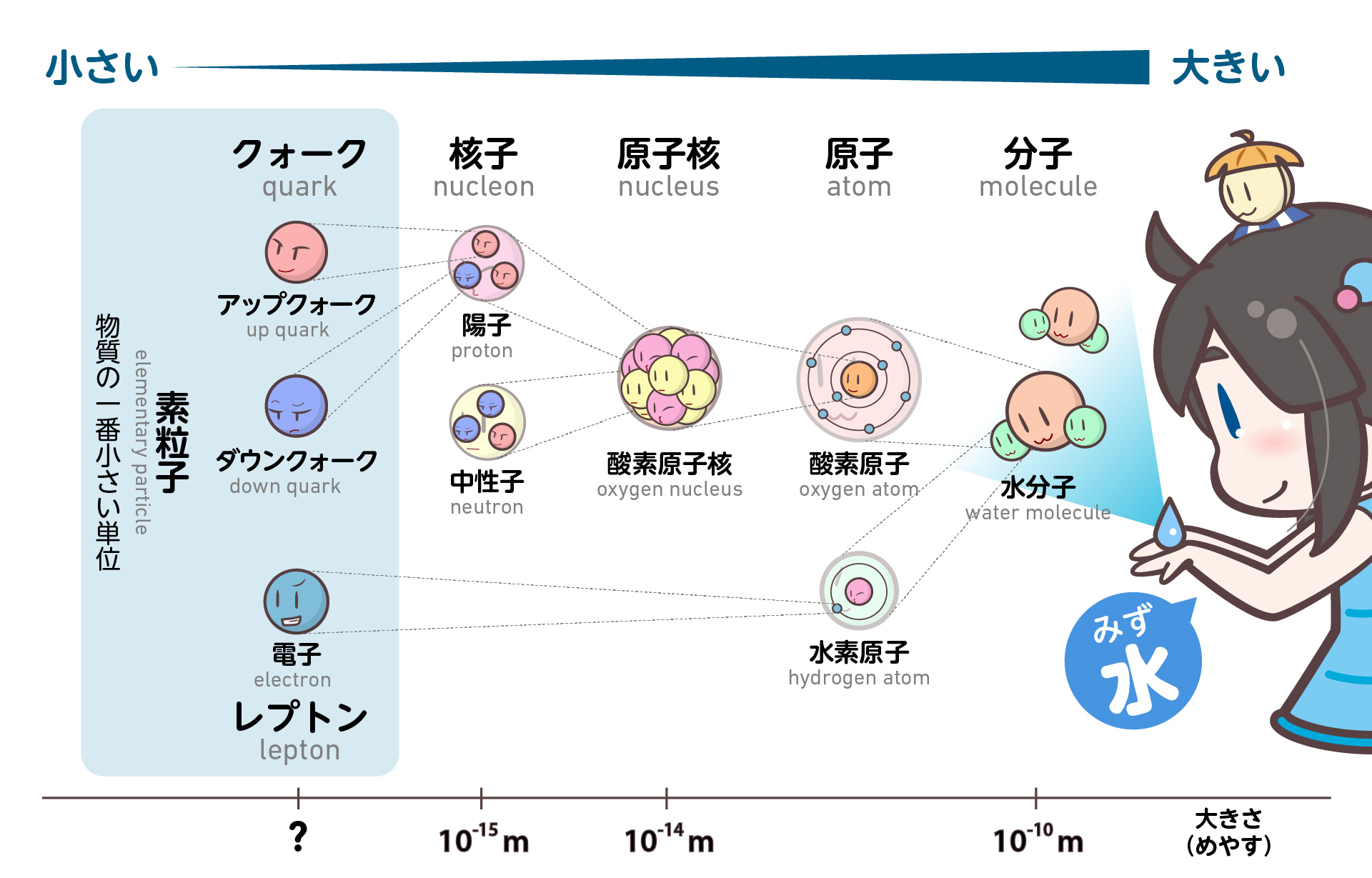 素粒子について